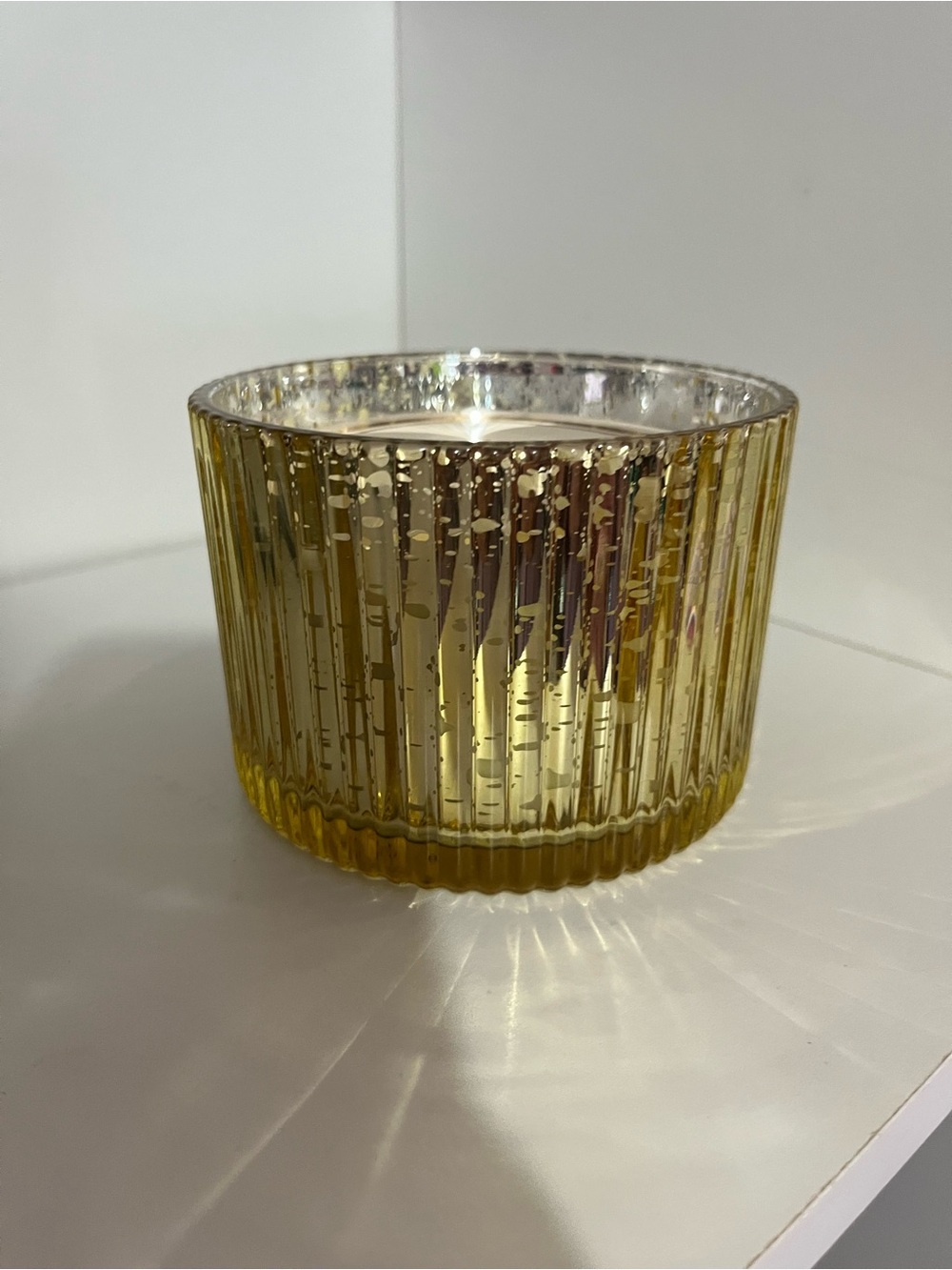 Vanilla three wick candle